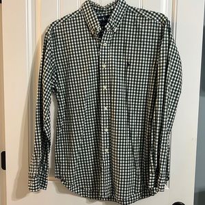 Polo Ralph Lauren long sleeve button down Large classic fit green